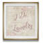 Did Did Mean Laundry - Reproduction d'art textuel avec cadre photo-32510489-40530438