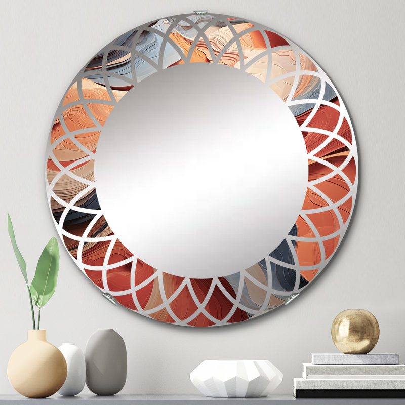 Contern - Miroir mural rond, 24 po x 24 po
