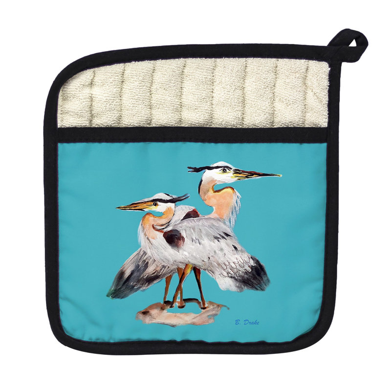 Porte-pot Two Herons