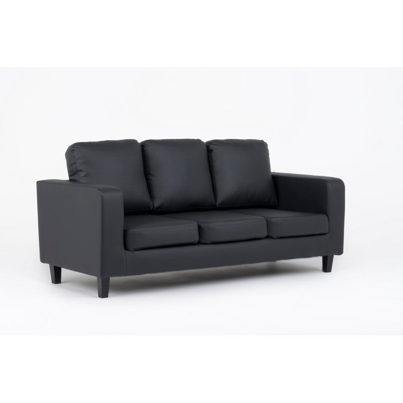 Absarokee 3 Seater Sofa Faux Leather