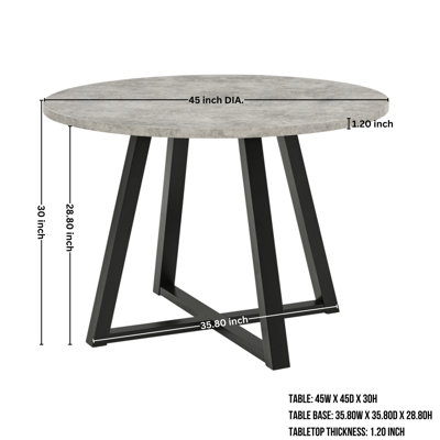 Table de salle à manger Edo