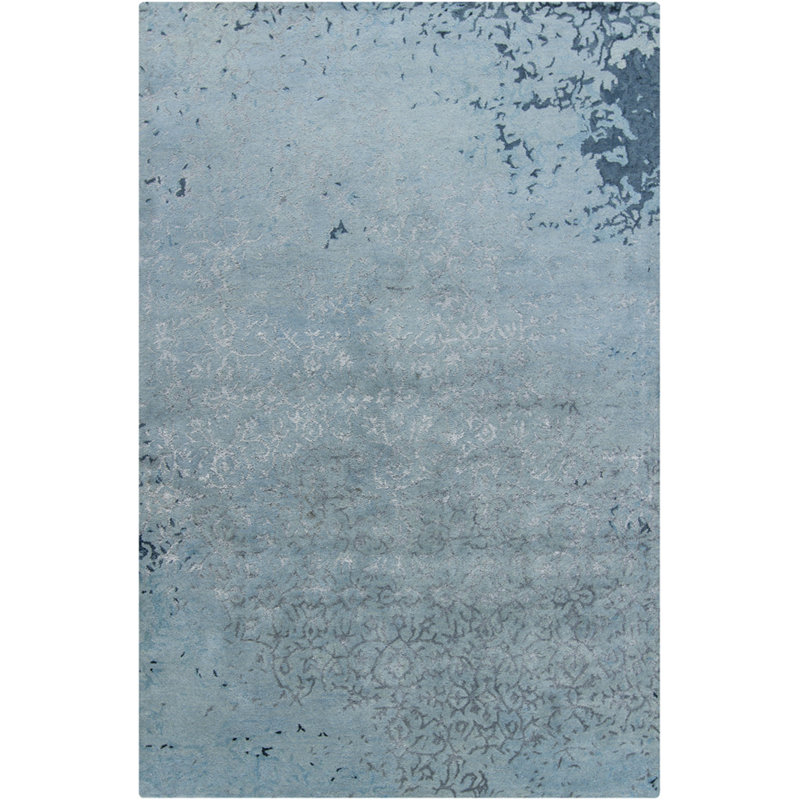 Tapis en laine et viscose Knightsville, 7 pi 9 po x 10 pi 6 po