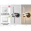 Aluminium Flush Mounted Sconce