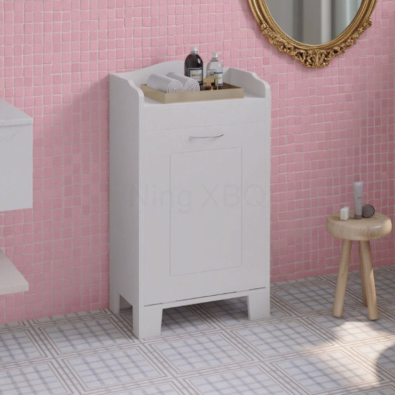 Panier à linge Out, panier à rangement autoportant, armoire de rangement pour salle de bain
