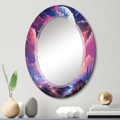Miroir mural Safran