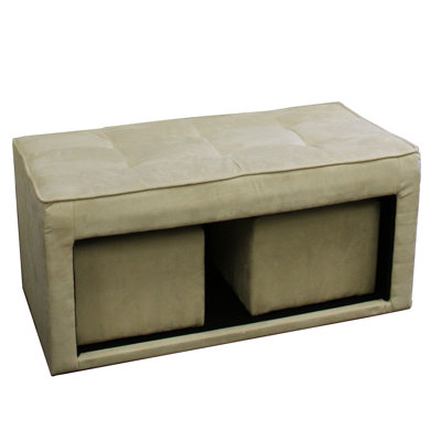 Repose-pieds rangement