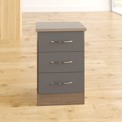 Cascio 3 Drawer Bedside Table