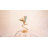 Mosaic Stained Glass Style Accent Table Lamp With Gold Finsh, 3-Color Dimmable Led Light