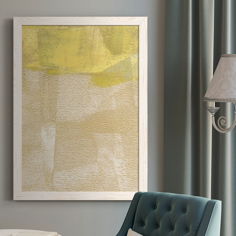 Conerly Vront I, peinture sur toile encadrée, Blanc, H 37,5 po x l 27,5 po x P 1 po