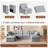 Zakeem 6 - Piece Upholstered Sectional-2011234385
