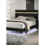 Cadre de lit moderne avec garniture en acrylique pour lit de grande taille 1Pc-800862026-800862005