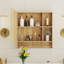 Armoire de salle de bain murale à miroir-493966808