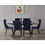 Hartshorne Velvet Dining Chairs - Ergonomic Curved Back with Metal Legs -  Side Chair for Dining Room Kitchen Living Room-1348625285-1411989038-1411989039