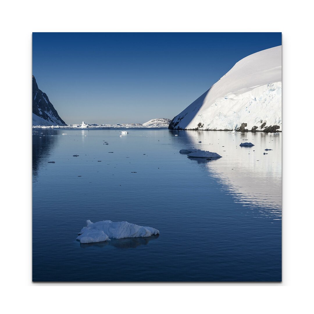 Leinwandbild Gletscher und Eisberge der Antarktis