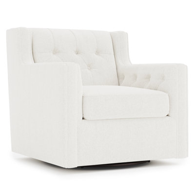 Candace Upholstered Swivel Club Chair