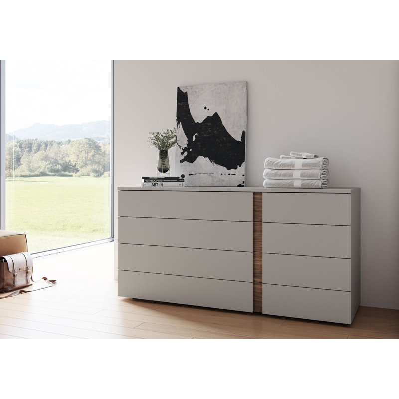 Guimauve 60'' W 4 - Drawer Dresser, Chateau Gray