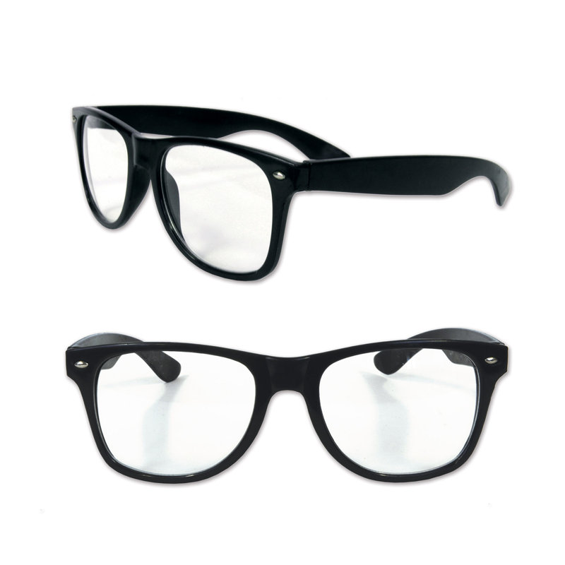 Horn Rimmed Glasses - 6 Pack