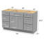 Base de meuble-lavabo simple 54 po seulement-94327124