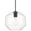 Luminaire suspendu cylindrique simple à 1 lumière Leeona