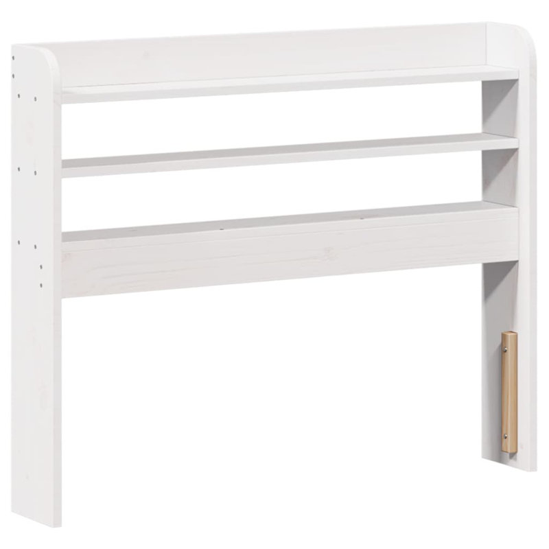 Solid Wood Open-Frame Headboard, Small Single (2'6), White