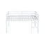 Lit mezzanine en bois d'hévéa avec échelle-1566498191