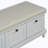Classic Shoe Bench With Cushion And Three Drawers, Fluted Entryway Bench With Storage For Living Room, Entryway, And Hallways (Light Gray-1028567107