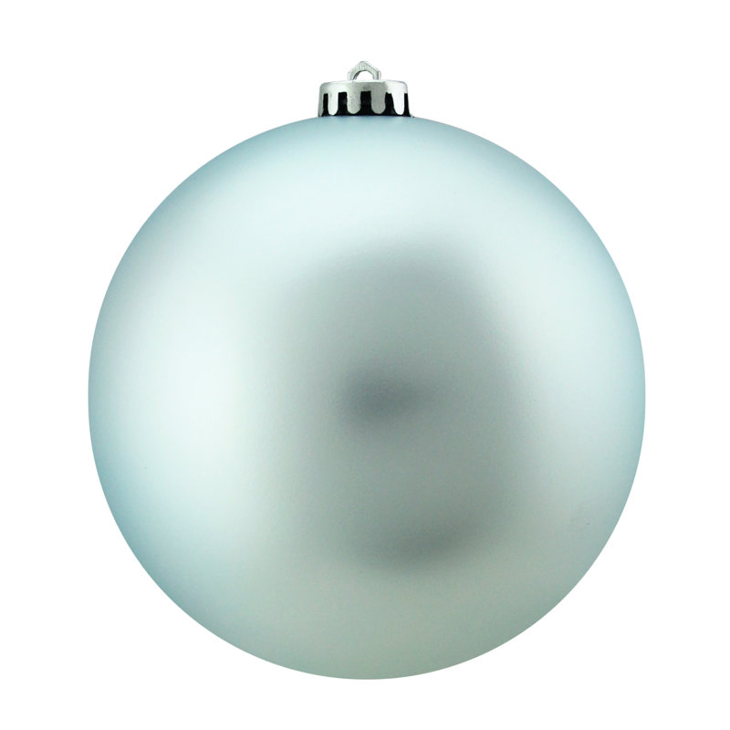 Boules de Noël Bubblegum incassables à 4 finitions, Noir, H 7 po x l 6 po