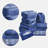 Packing Cubes 8 Sets Travel Luggage Organizers Shoe Storage Bag Convenient Packing Pouches For Travellers