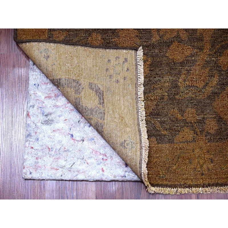 Tapis oriental rectangulaire en laine noué à la main 7 pi 8 po x 10 pi 1 po - MOA10220372