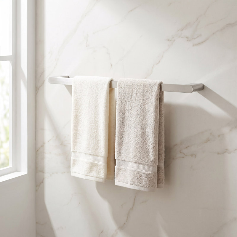 Linear 24” Towel Bar, Brushed Nickel