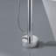 Topcraft Single Handle Floor Mounted Freestanding Tub Faucet with Handheld Shower, Brushed Nickel-51724473