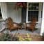 Chaise Adirondack d'extérieur à bascule Annieruth