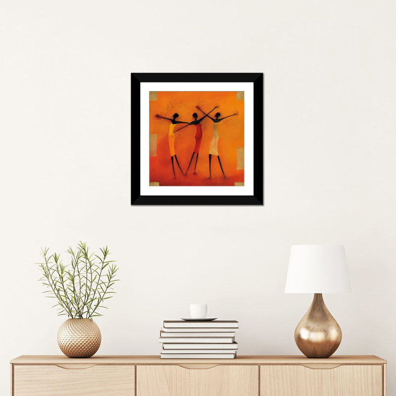 « sensation free i », impression sur toile, H 16 po x l 16 po x P 1 po, Papier beaux-arts encadré noir, Blanc