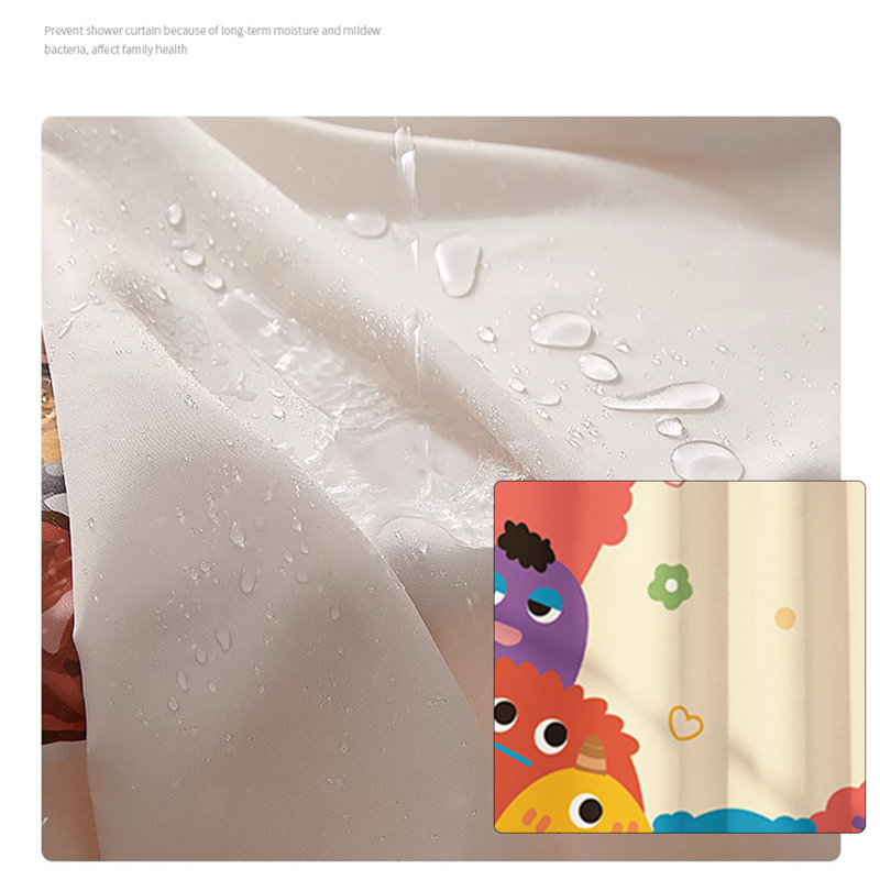 Rideau de douche en polyester