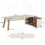 Bureau de direction en L 78,7 po