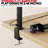 Honeywell Sunturalux 1200LM LED Clamp Desk Lamp With Stepless Dimming and 4 Color Modes