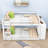 Kialah Space-Saving Bunk Bed With Built-In Storage And Slats-2274424-2274427