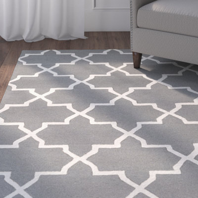 Blaisdell Wool Geometric Indoor Rug