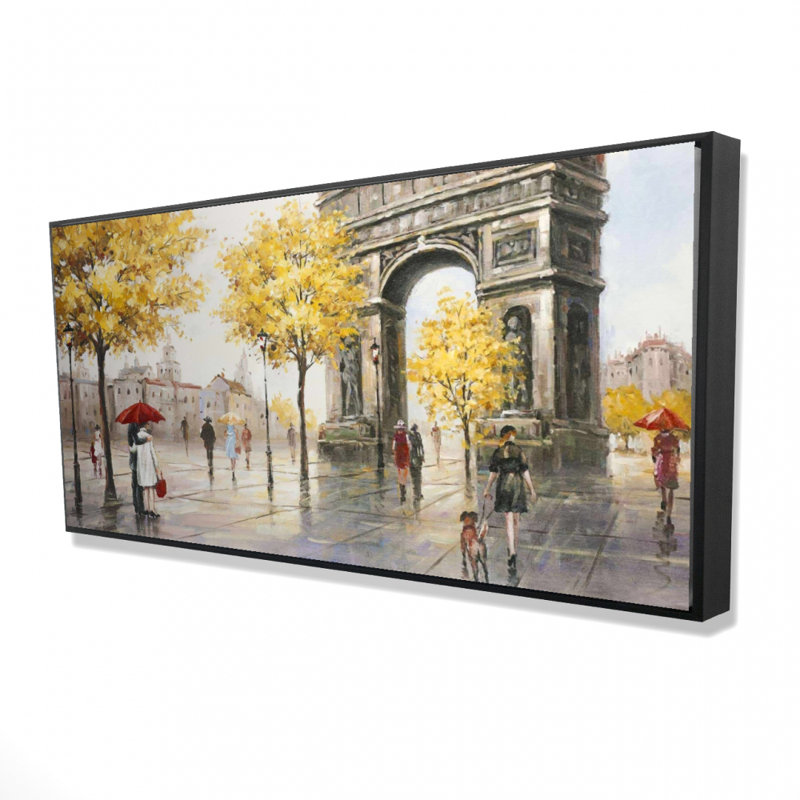 " Arc De Triomphe At Paris "