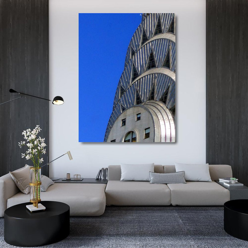 New York City Chrysler Building, H 48 po x l 36 po