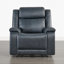 Fauteuil inclinable électrique en cuir véritable Zero Wall-2134244505