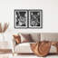 Botanique Noir Set Set by Oliver Gal-276066039-276066037