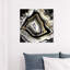 «Abstract Void and Full of Light Geode Crystals», peinture sur toile-50589918-61017962