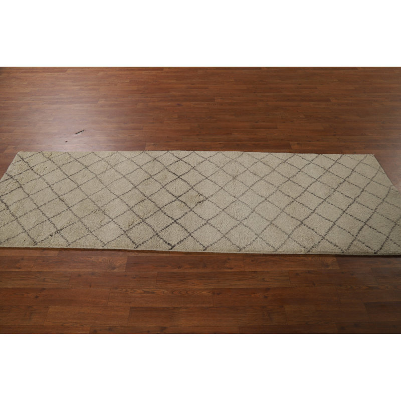 Tapis de couloir oriental marocain All-Over Trellis 3 x 8