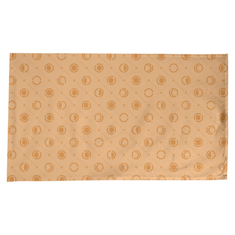 Nappe des phases de lune classiques, Orange / beige
