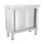 Table de travail en acier inoxydable