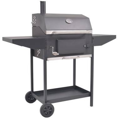 GMG Offset Wood Portable 219 Square Inches Smoker & Grill & Reviews