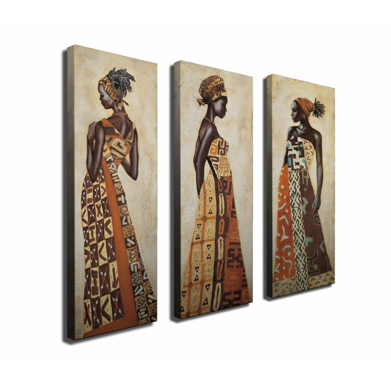 Superbe ensemble de 3 toiles décoratives, 35,4 po x 31,5 po | 100% toile, impression numérique de haute qualité | Parfait pour la décoration de salon, de chambre à coucher et de bureau, un art mural accrocheur pour tout espace