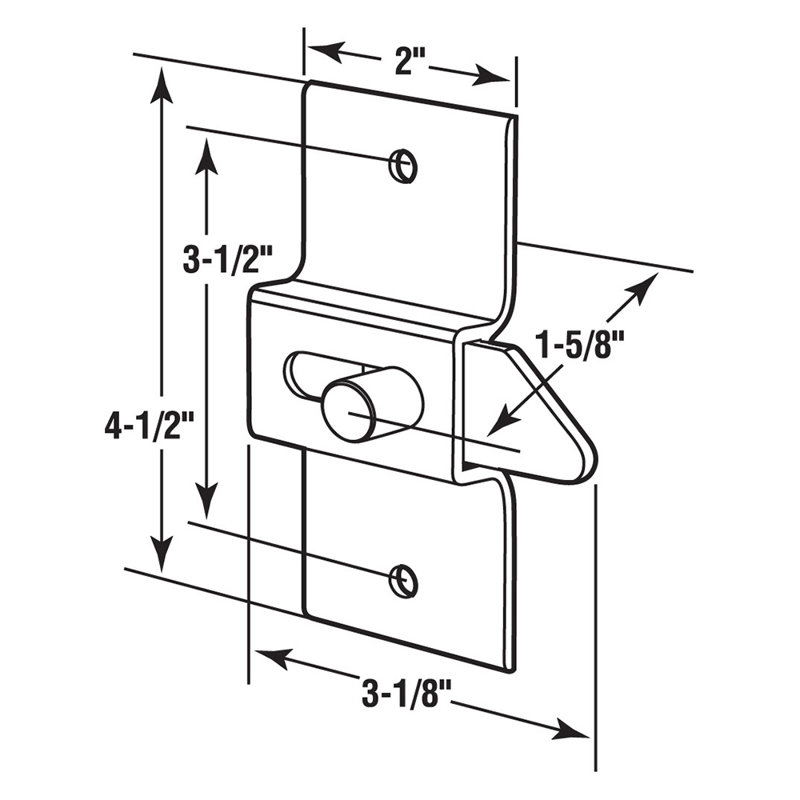 Loquet à glissière Prime-Line