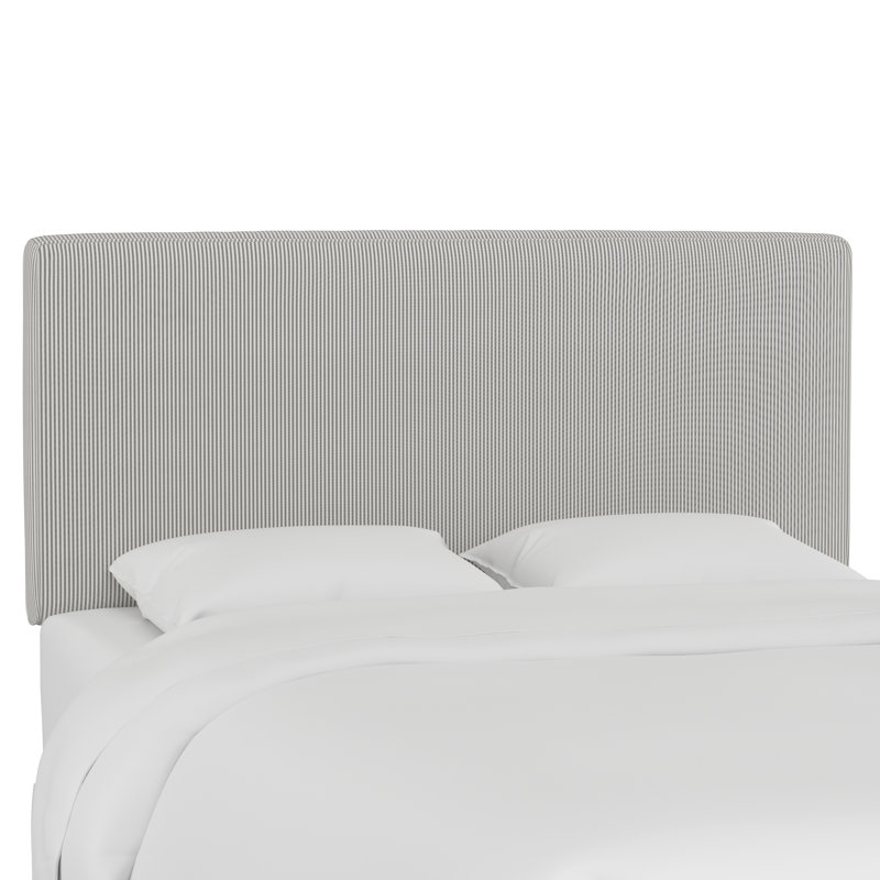 Tête de lit tapissier Marquise, Simple, Crossweave Blue